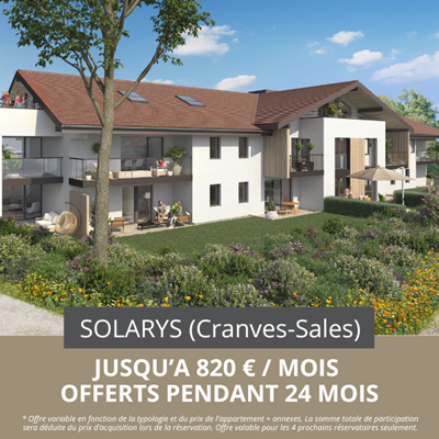 SOLARYS : VOTRE APPARTEMENT ESPRIT CAMPAGNE AU CONFORT MODERNE 