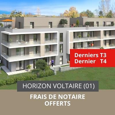 HORIZON VOLTAIRE : EMMÉNAGEZ EN 2024 - VOTRE APPARTEMENT AU CALME PROCHE FERNEY VOLTAIRE