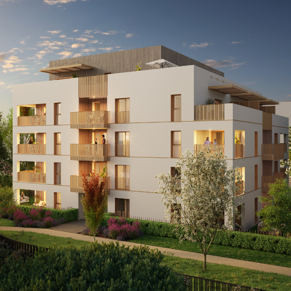 ÉLOGE LYON 8e : Votre appartement au calme, en coeur d'îlot. Offre de printemps